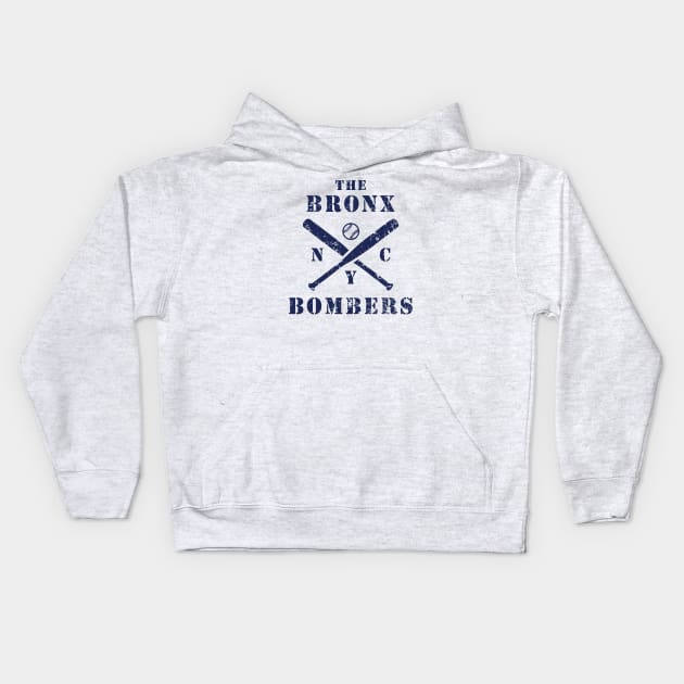 Bronx Bombers Kids Hoodie by PopSmarts